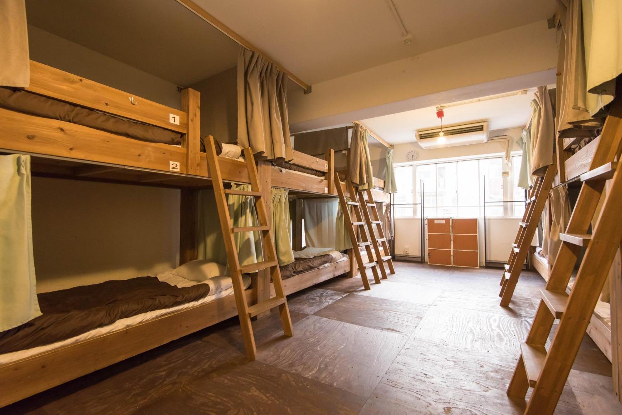 Hostel Q Ōsaka Rom bilde